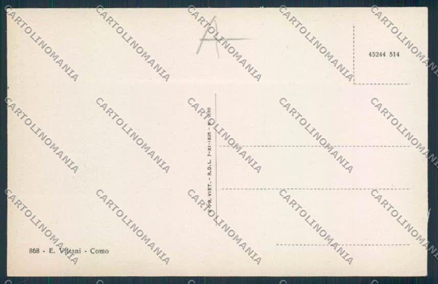 Como Tremezzina cartolina RB3402 – retro