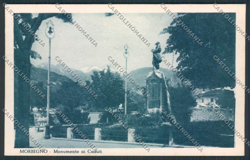 Sondrio Morbegno cartolina RB3420 – fronte