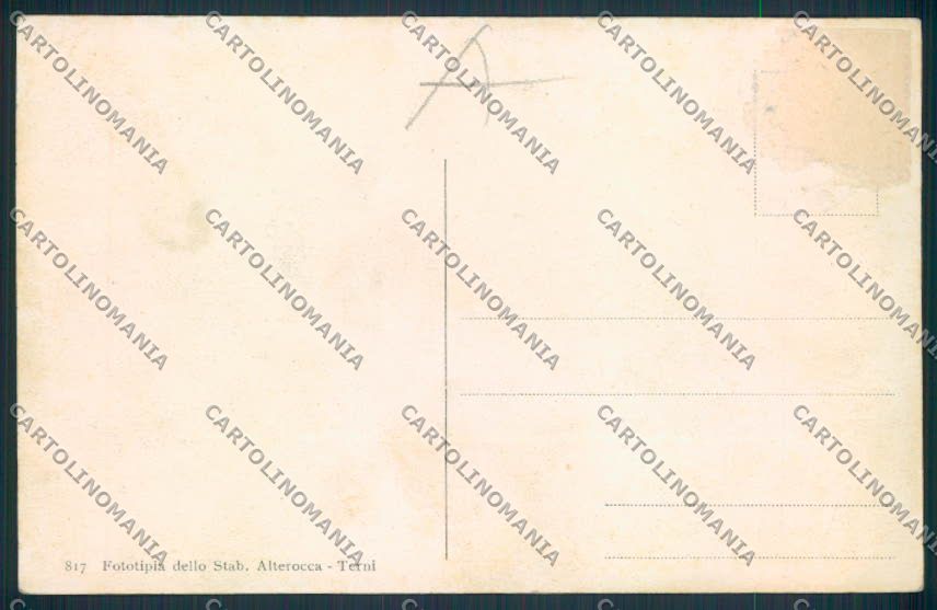 Terni cartolina RB3424 – retro