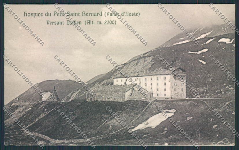 Aosta Piccolo San Bernardo cartolina RB3433 – fronte