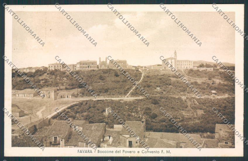 Agrigento Favara ABRASA cartolina RB3480 – fronte