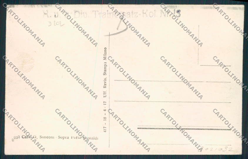 Belluno Feltre cartolina RB3515 – retro