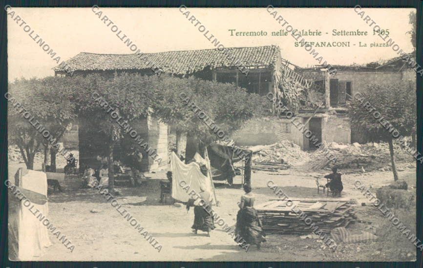 Vibo Valentia Stefanaconi cartolina RB3518 – fronte