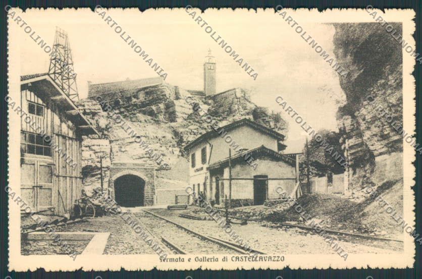 Belluno Castellavazzo Stazione cartolina RB3534 – fronte