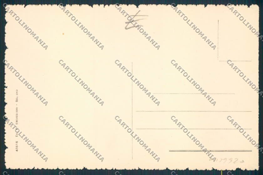 Belluno Castellavazzo Stazione cartolina RB3534 – retro