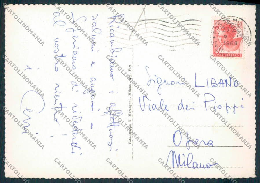 Milano Sesto San Giovanni FG cartolina RB3542 – retro