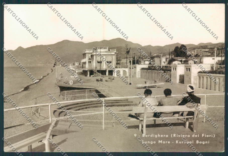 Imperia Bordighera FG cartolina RB3563 – fronte