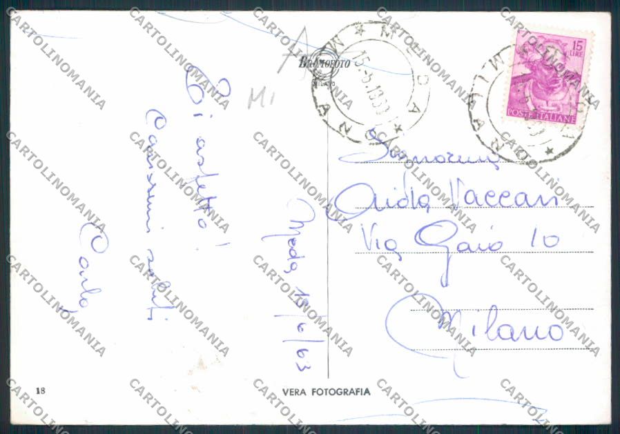 Milano Meda Foto FG cartolina RB3572 – retro