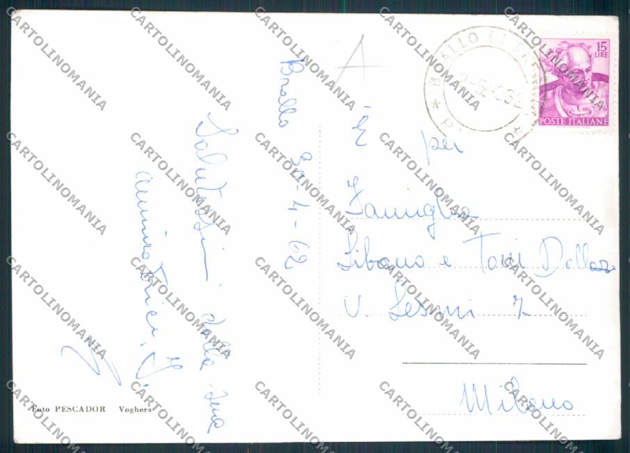 Piacenza Passo Brallo Foto FG cartolina RB3577 – retro