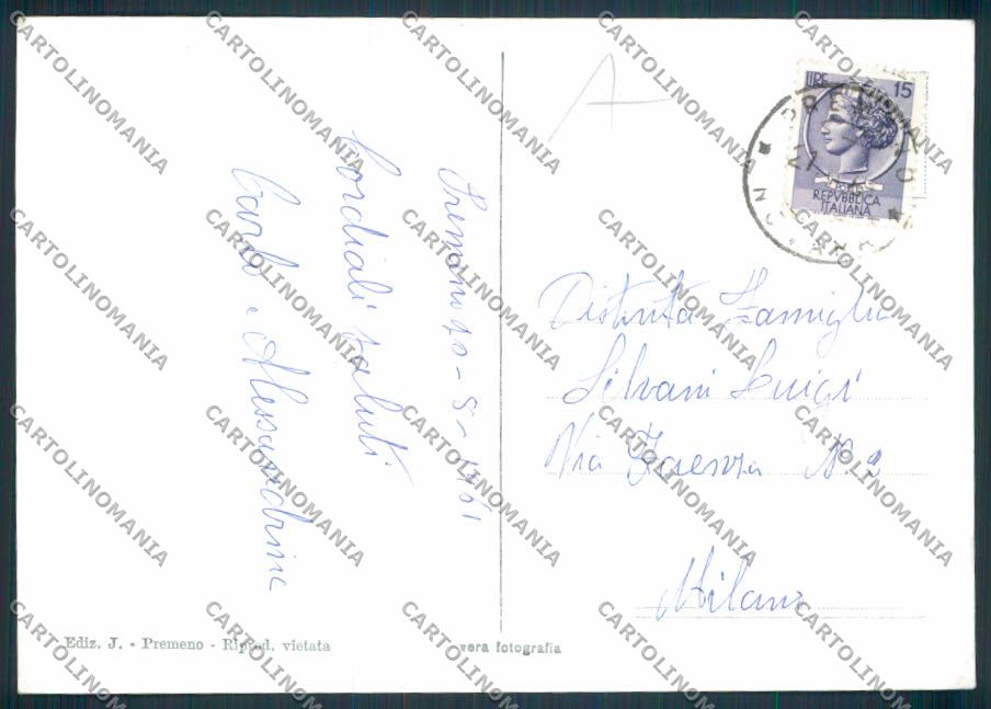 Verbania Premeno Foto FG cartolina RB3583 – retro