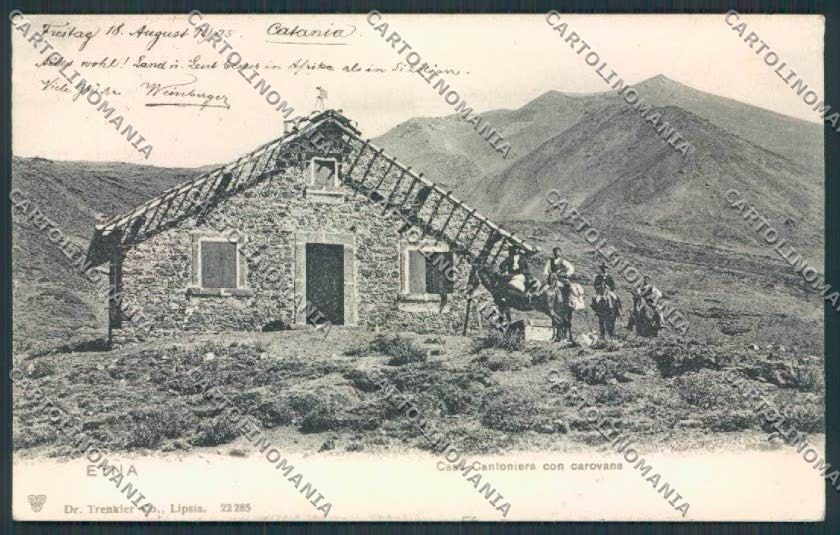 Catania Etna Vulcano cartolina RB3633 – fronte