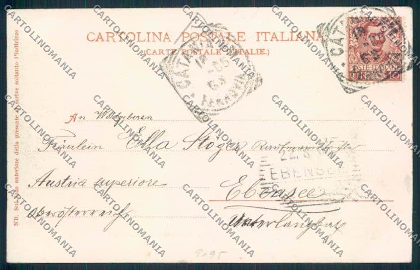 Catania Etna Vulcano cartolina RB3633 – retro