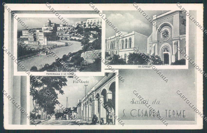 Lecce Santa Cesarea Terme cartolina RB3648 – fronte