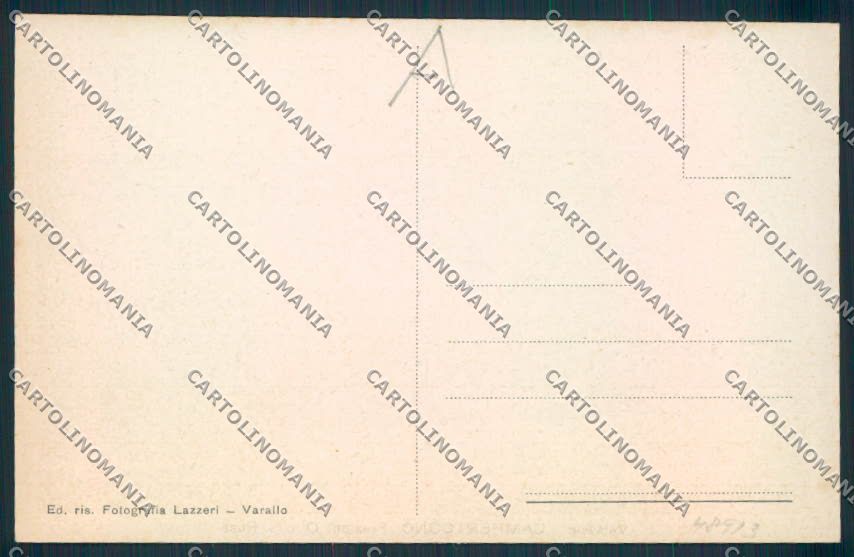 Vercelli Campertogno Otro Rusa cartolina RB3656 – retro
