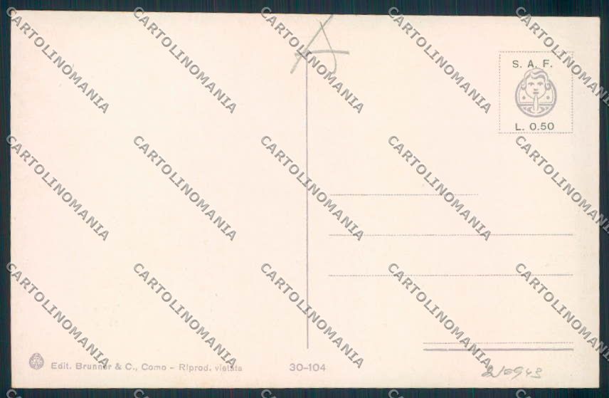 Genova cartolina RB3660 – retro