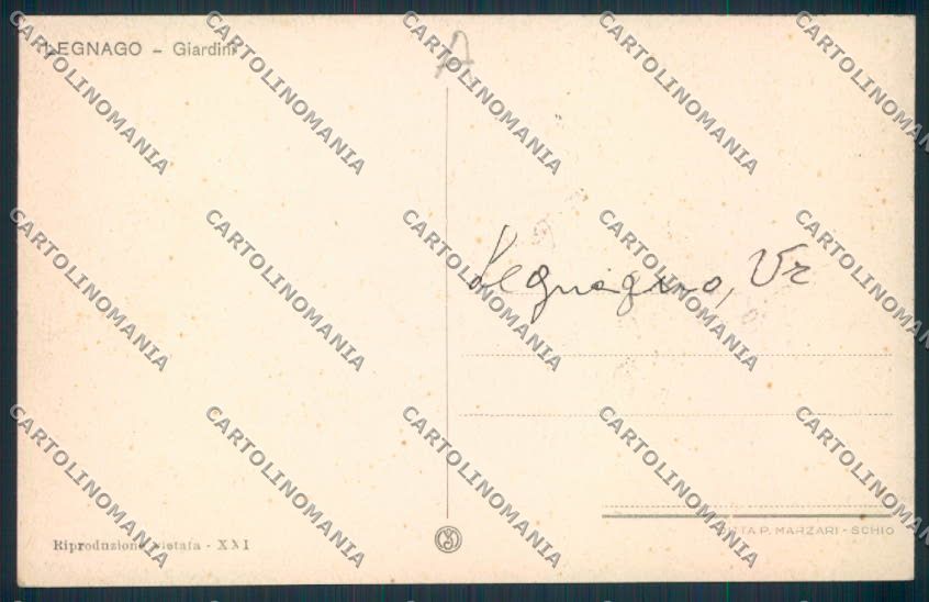 Verona Legnago cartolina RB3666 – retro