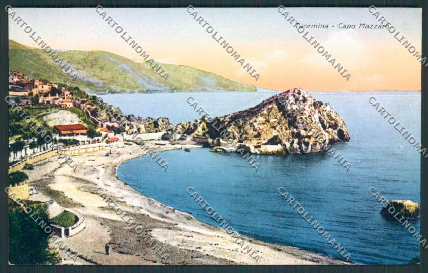 Messina Taormina cartolina RB3667 – fronte