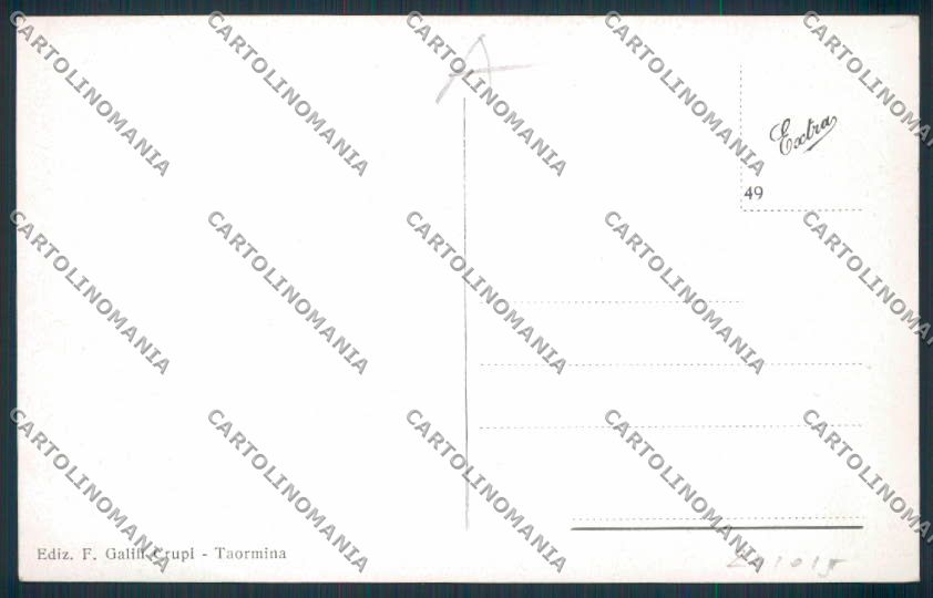 Messina Taormina cartolina RB3667 – retro