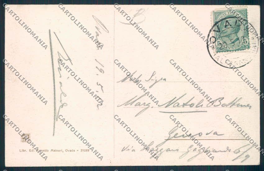 Alessandria Tagliolo Monferrato cartolina RB3703 – retro