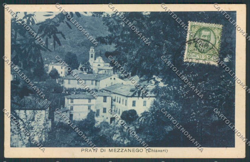 Genova Prati di Mezzanego cartolina RB3717 – fronte