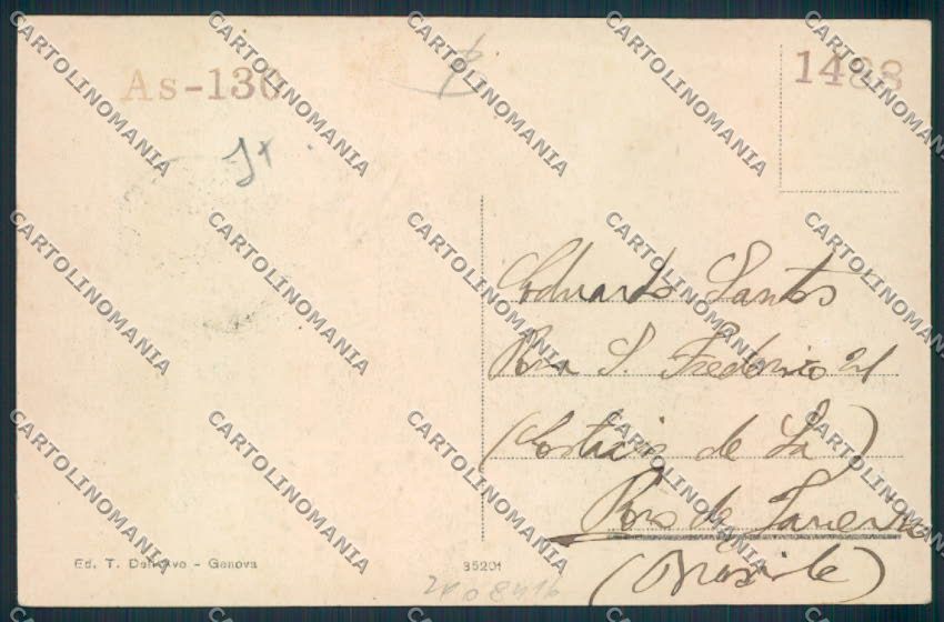 Genova Prati di Mezzanego cartolina RB3717 – retro