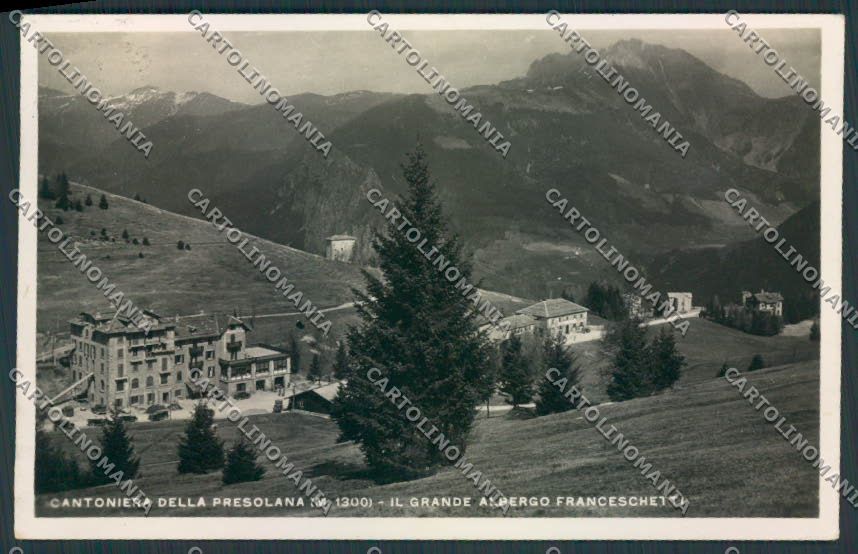 Bergamo Cantoniera Presolana Foto cartolina RB3725 – fronte
