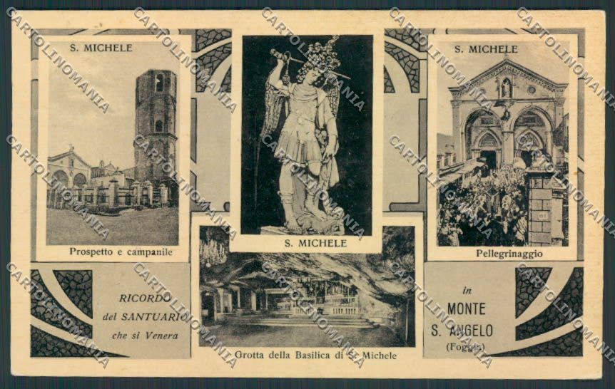 Foggia Monte Sant'Angelo cartolina RB3729 – fronte