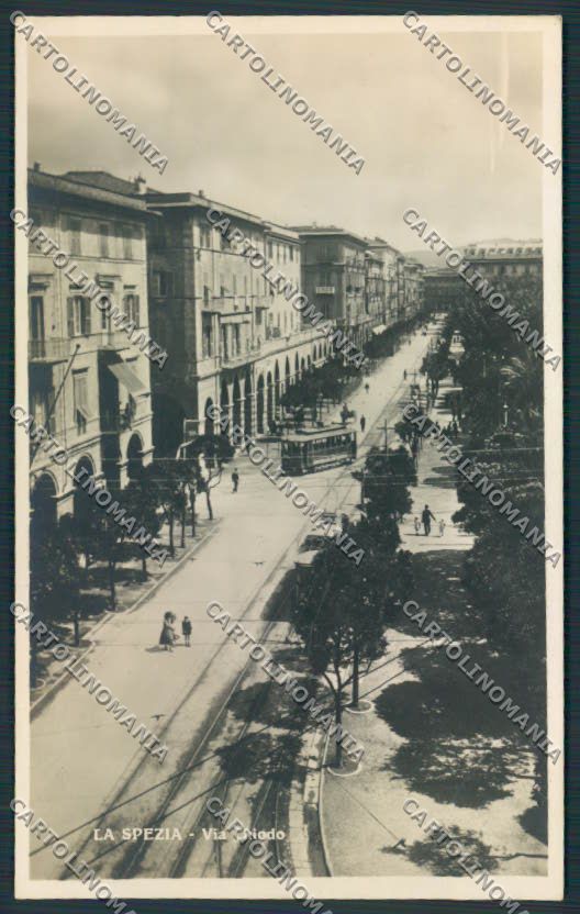 La Spezia Tram Foto cartolina RB3743 – fronte