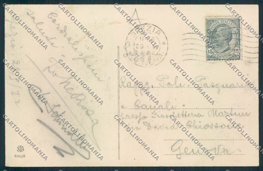 La Spezia Garibaldi cartolina RB3746 – retro