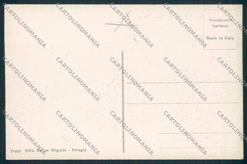 Perugia Città cartolina RB3756 – retro
