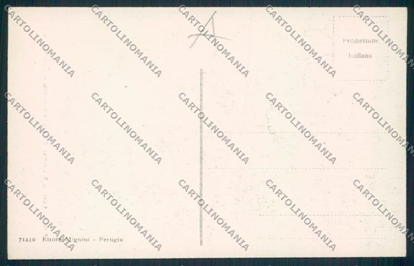 Perugia Città cartolina RB3760 – retro