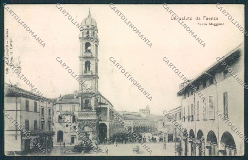 Ravenna Faenza PIEGHINA cartolina RB3763 – fronte