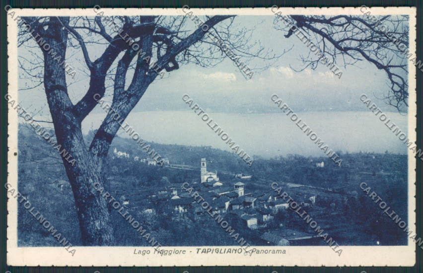 Novara Nebbiuno Tapigliano cartolina RB3784 – fronte
