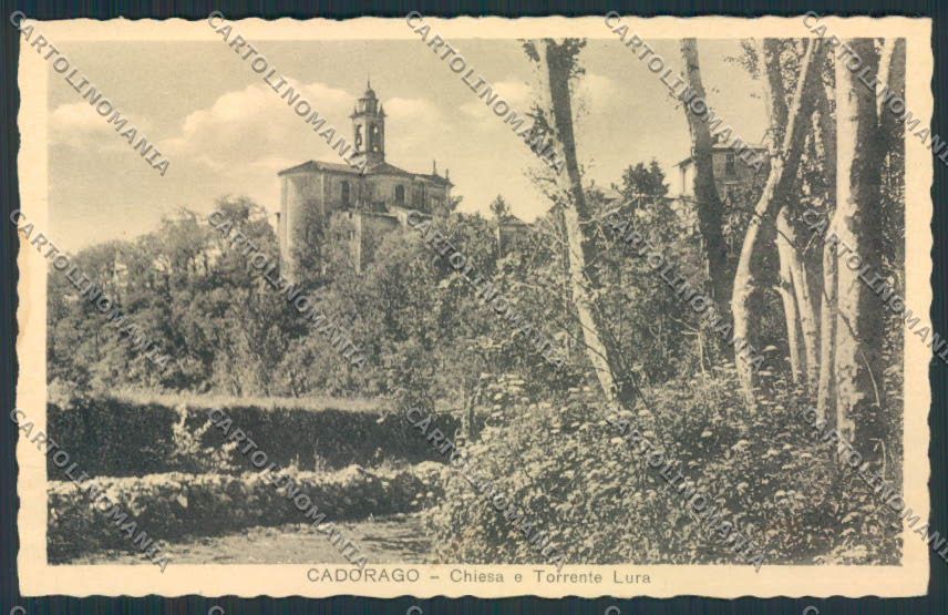 Como Cadorago cartolina RB3789 – fronte