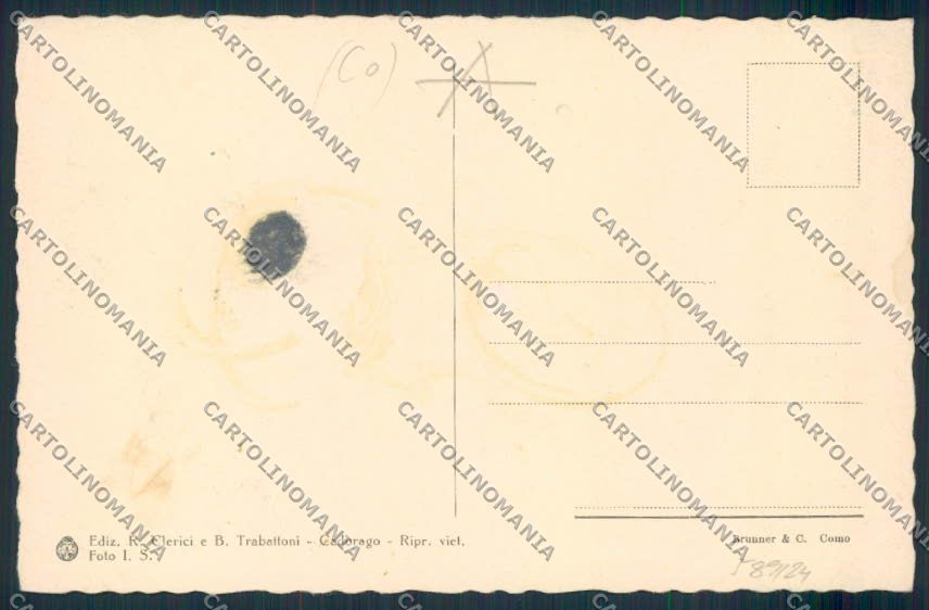 Como Cadorago cartolina RB3789 – retro