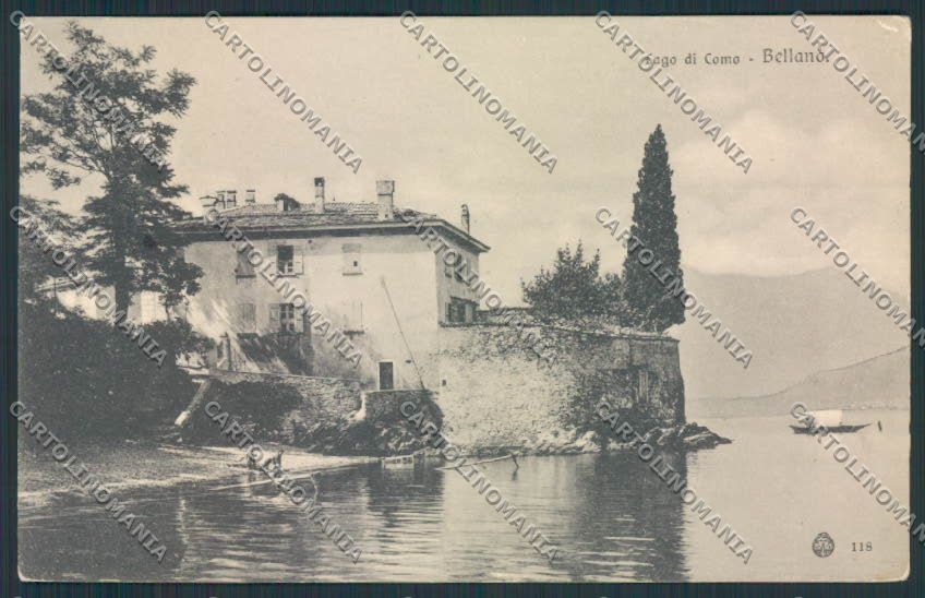 Lecco Bellano cartolina RB3792 – fronte