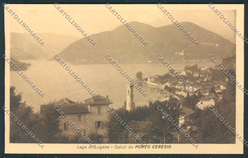 Varese Porto Ceresio cartolina RB3793 – fronte