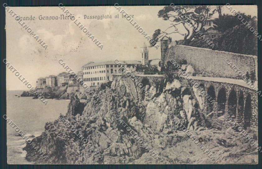 Genova Nervi STRAPPO cartolina RB3808 – fronte