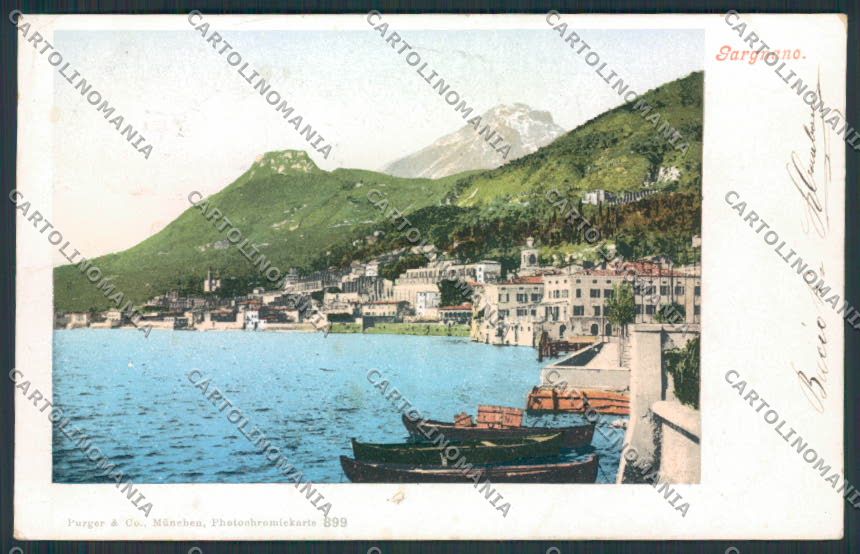 Brescia Gargnano cartolina RB3810 – fronte
