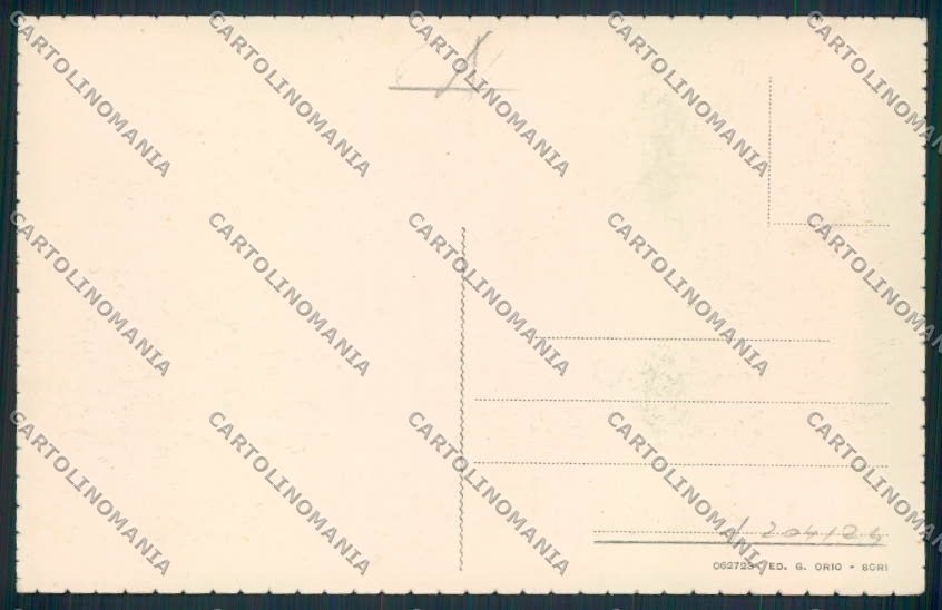 Genova Sori cartolina RB3816 – retro