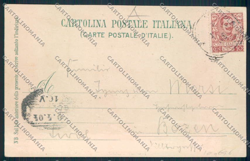 Napoli Anacapri cartolina RB3818 – retro