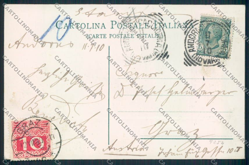 Biella Andorno cartolina RB3819 – retro