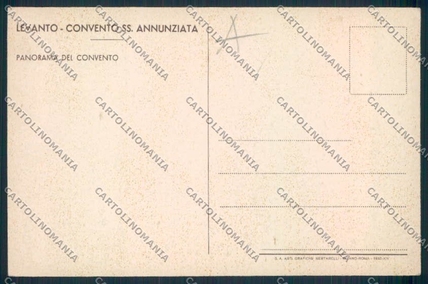 La Spezia Levanto cartolina RB3823 – retro