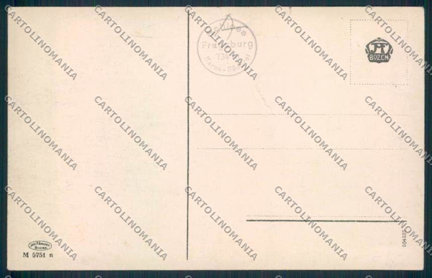 Bolzano Merano PIEGHINA cartolina RB3825 – retro
