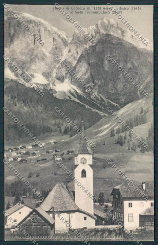 Bolzano Corvara cartolina RB3827 – fronte