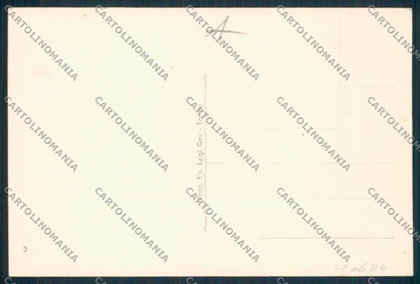 Torino Groscavallo Forno Alpi Graie cartolina RB3829 – retro