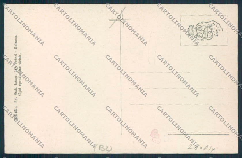 Bolzano Santa Cristina cartolina RB3835 – retro