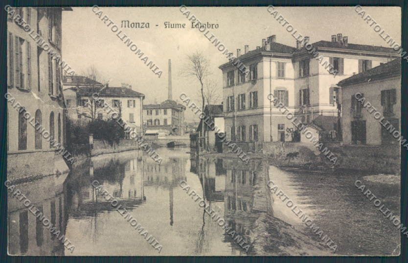Milano Monza STRAPPO RIPARATO cartolina RB3840 – fronte