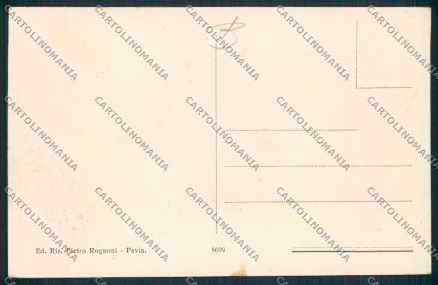 Pavia Broni cartolina RB3845 – retro