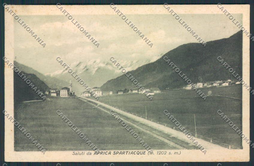 Sondrio Aprica cartolina RB3863 – fronte